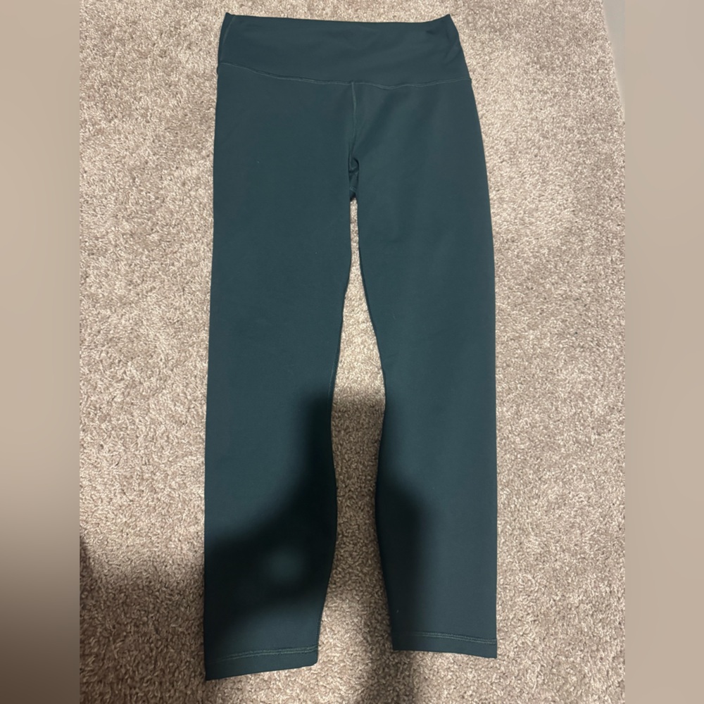 Fabletics Dark Green PowerHold Leggings